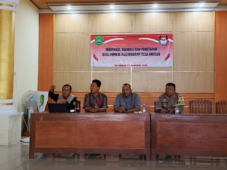 "Pemilihan PAW Desa Patimban 2025 Siap Digelar, Panitia Tegaskan Aturan dan Pengamanan"