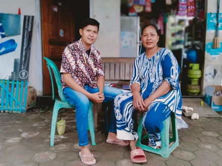 Perwakilan BPK. Caswirah RT.04